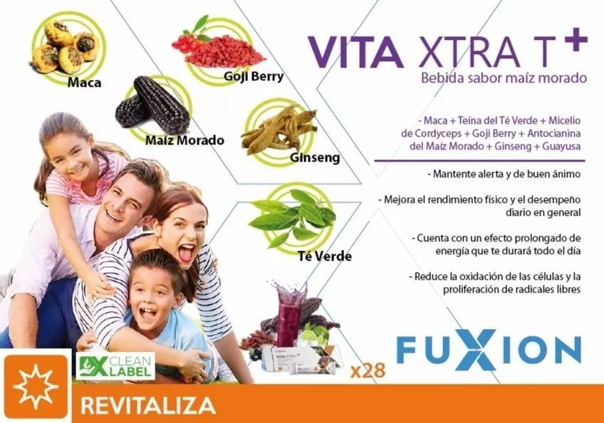 Vita Xtra T+ Vitaminas - 7 Sobres