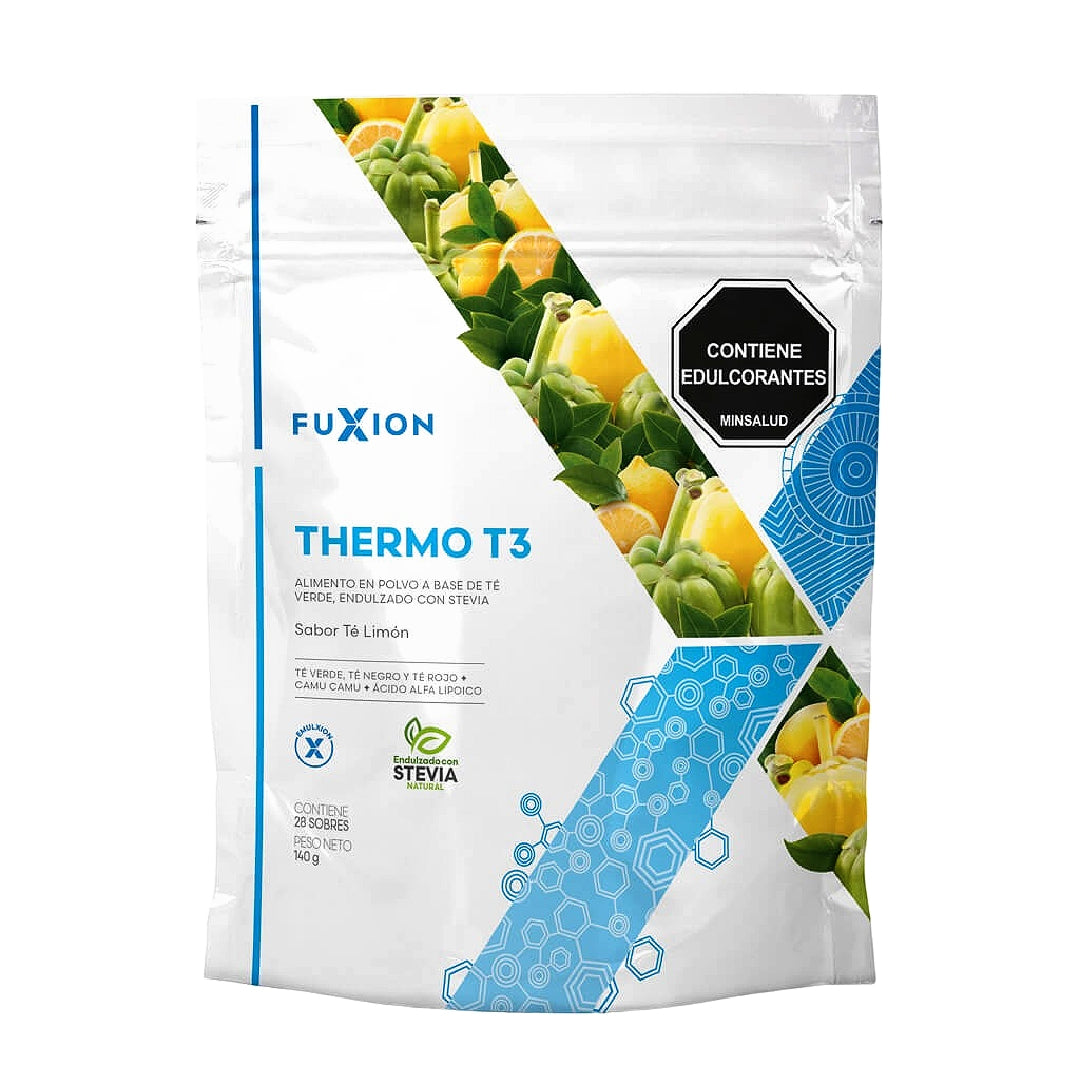 Thermo T3 Fuxion Quema Grasa, Adelgaza - 28 Sobres