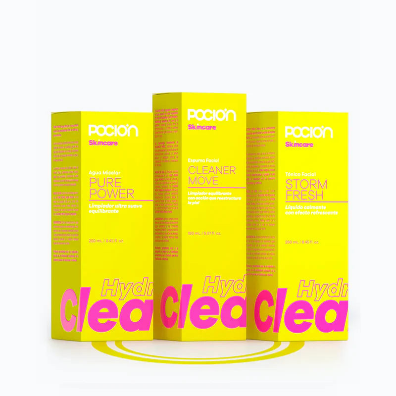 Kit Limpieza Facial Hydro Routine - Poción