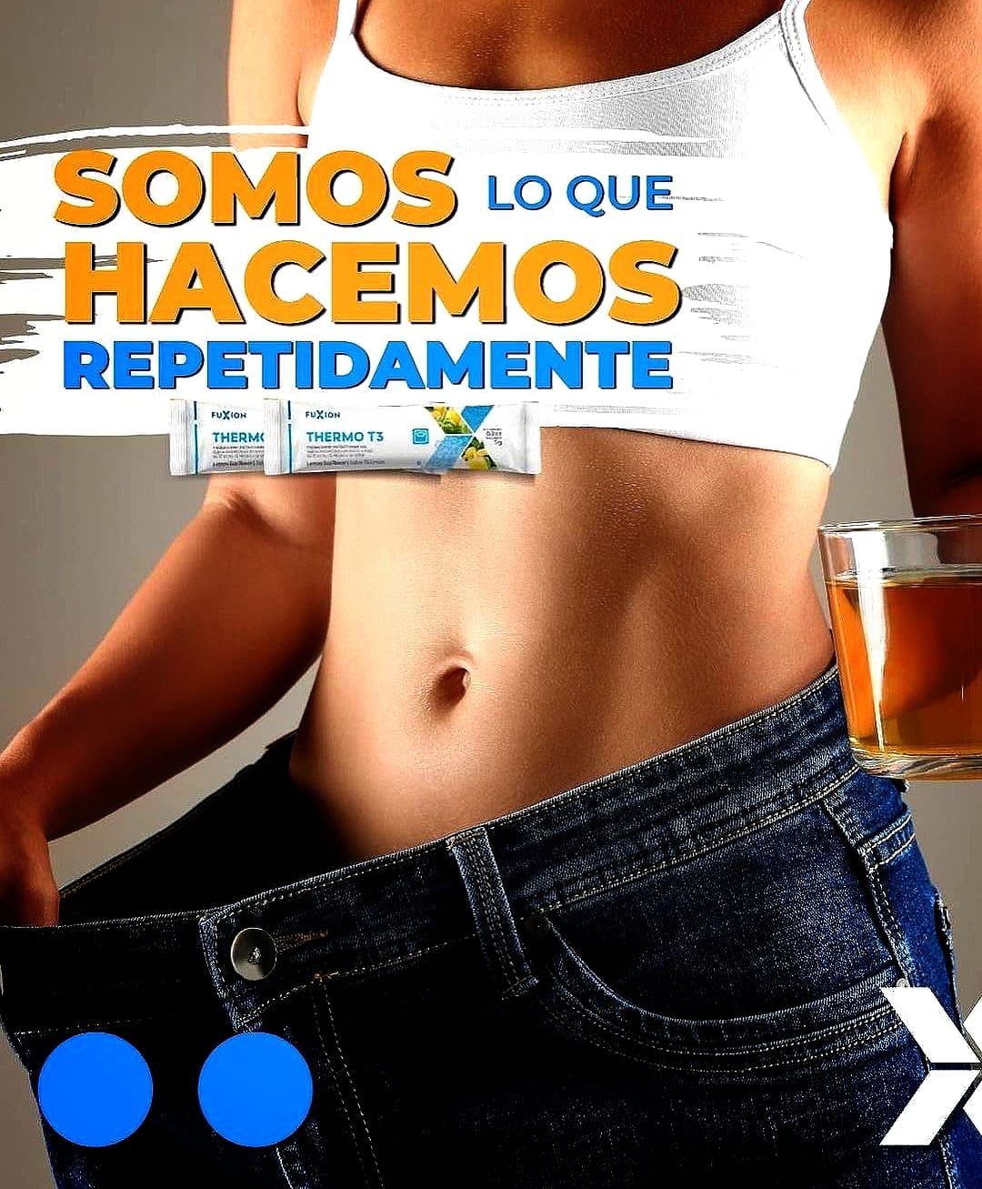 Thermo T3 Fuxion Quema Grasa, Adelgaza - 28 Sobres