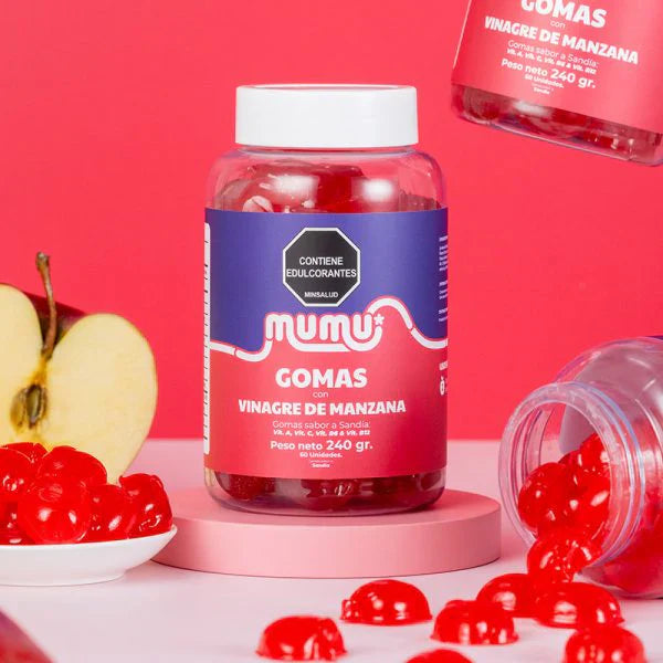 Gomitas De Vinagre Manzana - Mumu