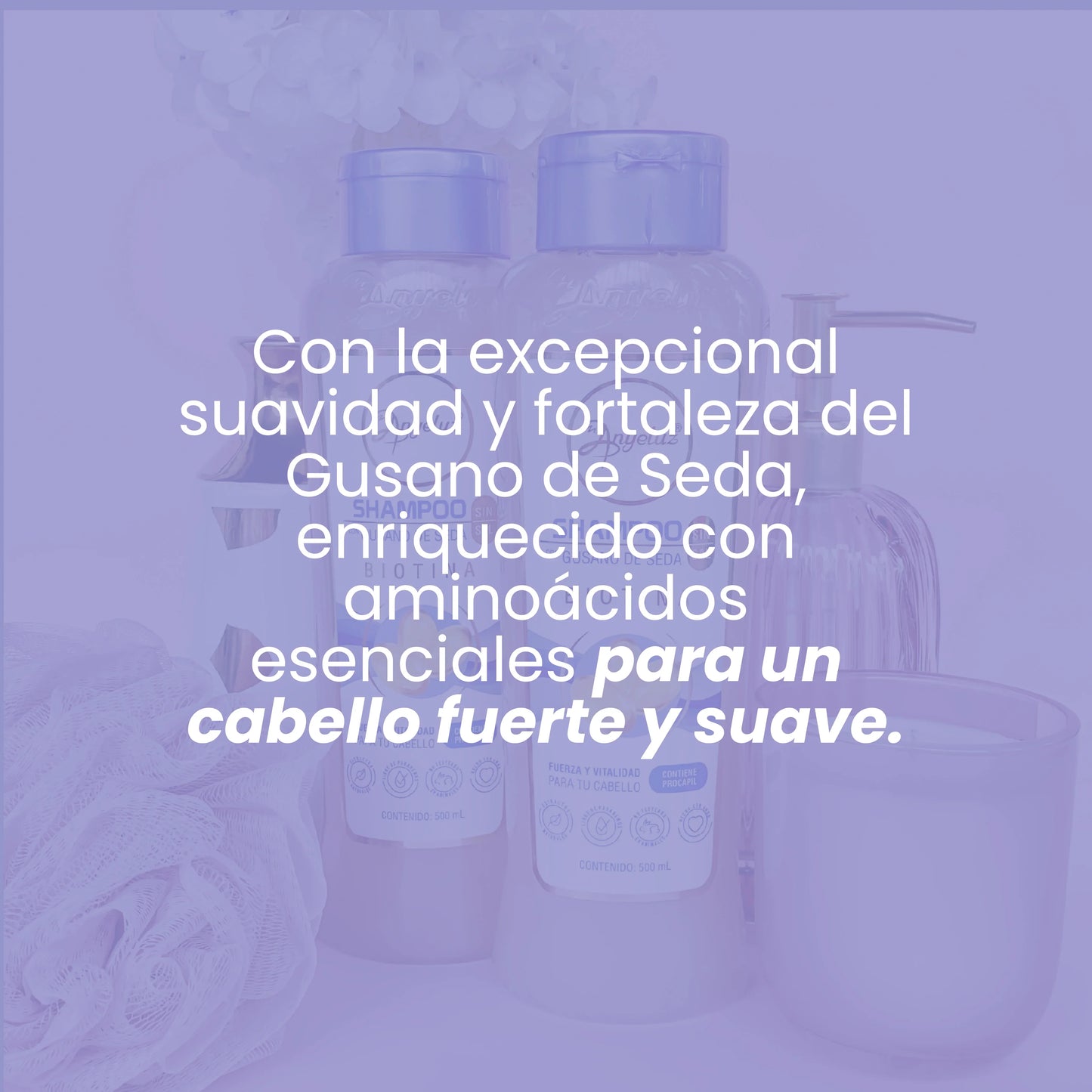 Shampoo Gusano De Seda - Anyeluz