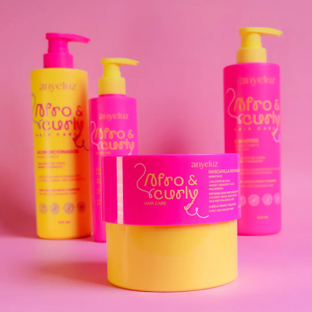 Mascarilla Reparadora Hidratante Para Rizos Afro & Curly - Anyeluz