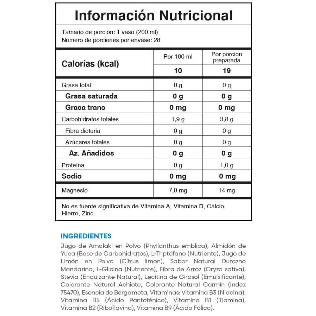 Off Fuxion Relajación y Calma Mental, Reduce Estrés, Duerme Mejor - 7 Sobres