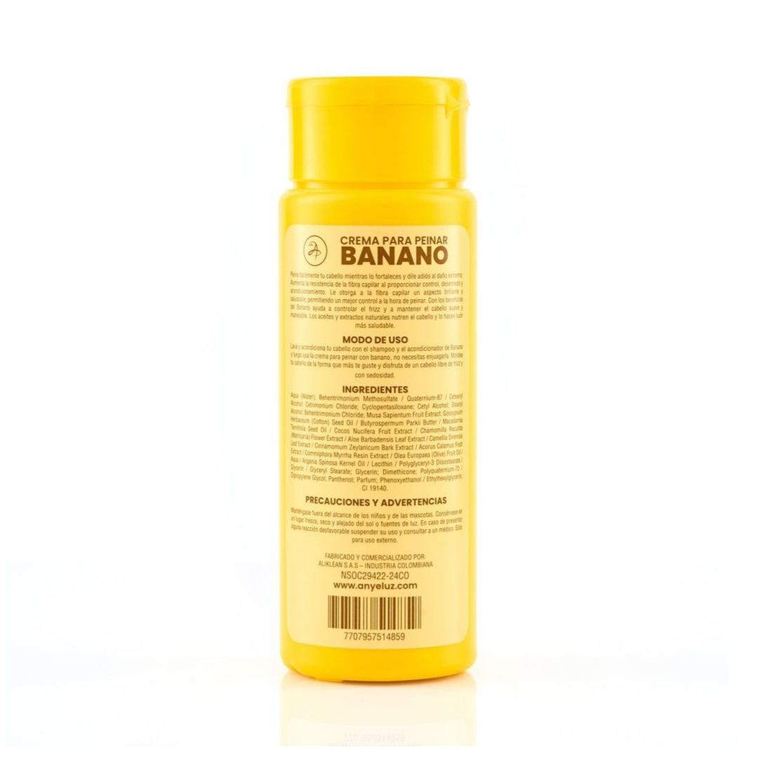 Crema para Peinar con Banano - Anyeluz