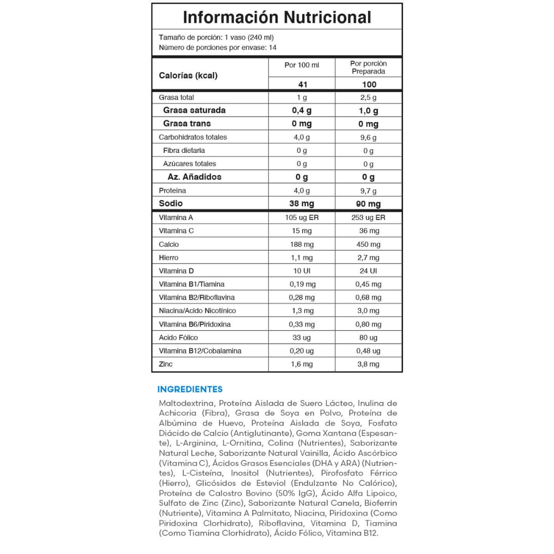 Proteína Biopro+Tec Fuxion de Alta Calidad con Soporte Inmunológico - 14 Sobres