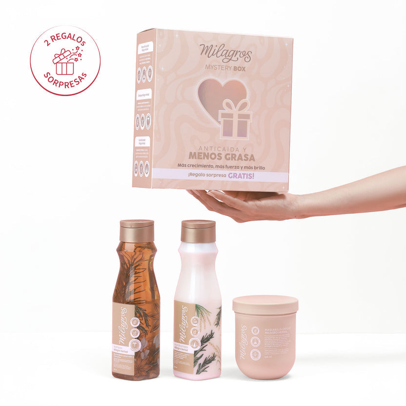 Mystery Box: Anticaída y menos grasa - Milagros