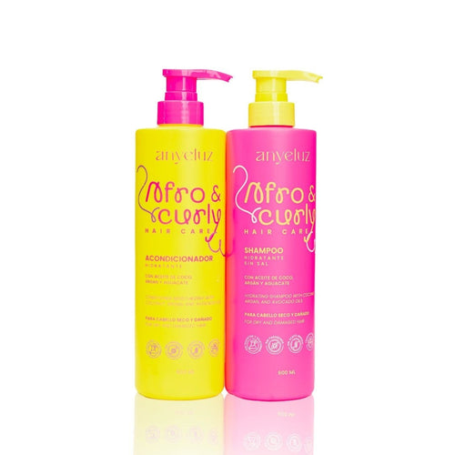 Kit Dúo Shampoo y Acondicionador Afro y Curly - Anyeluz