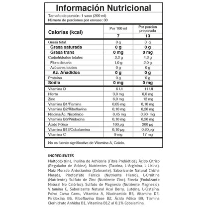 Vitaenergía Fuxion Multivitaminas, Aumenta La Energía - 30 Sobres