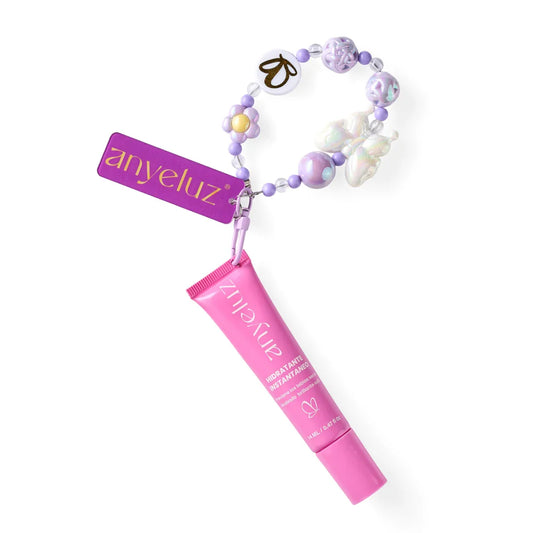 Brillo Labial Lip Gloss Hidrantante Instantaneo Con Llavero Charm - Anyeluz