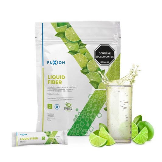 Liquid Fiber Fuxion Fibra Prebiótica para el Tránsito Digestivo - 28 Sobres