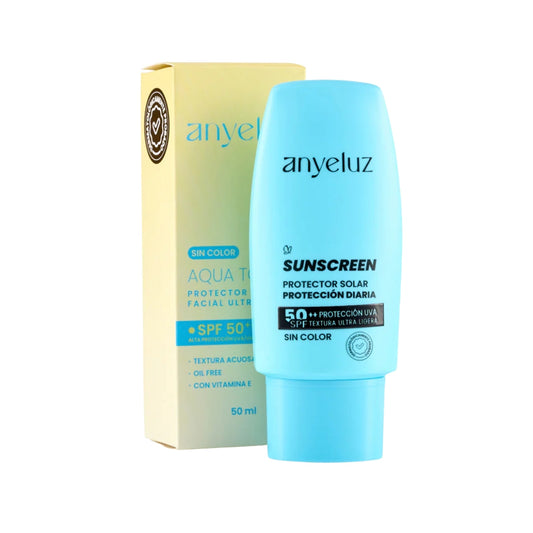 Protector Solar SPF50+ Con proteccion UVA/UVB (Sin Color) - Anyeluz