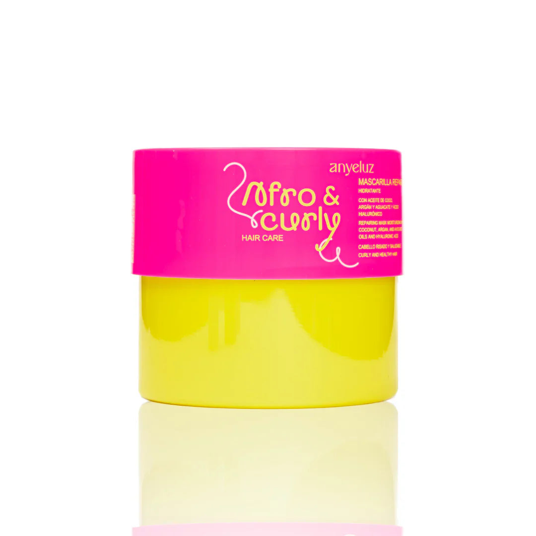 Mascarilla Reparadora Hidratante Para Rizos Afro & Curly - Anyeluz
