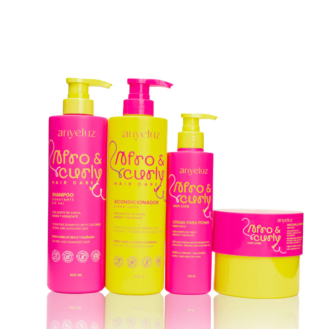 Kit Para Rizos Afro & Curly - Anyeluz