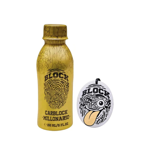 Perfume Para Carro Carblock + Ambientador Colgante Emojiblock