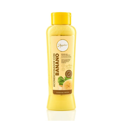 Acondicionador Con Banano Hidrata y Suaviza El Cabello Frágil - Anyeluz