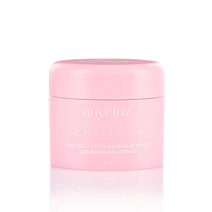 Mascarilla Detox Yoga Facial, Carbón Activado - Anyeluz