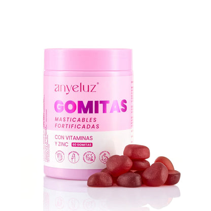 Gomitas de Biotina Fortificadas Con Biotina y Zinc - Anyeluz