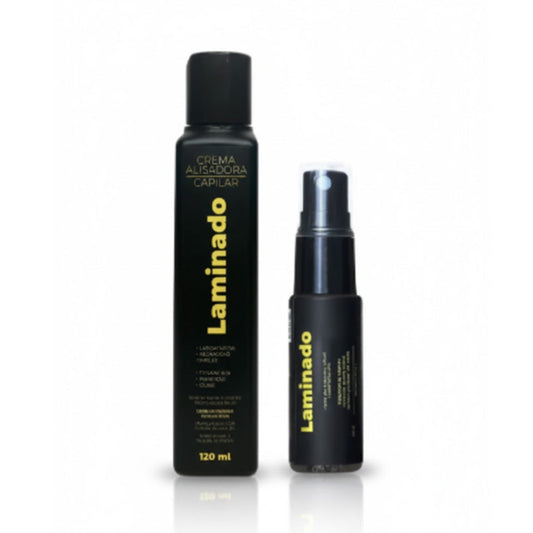 Kit Crema Alisadora Laminado + Perfume Termo protector - Lz