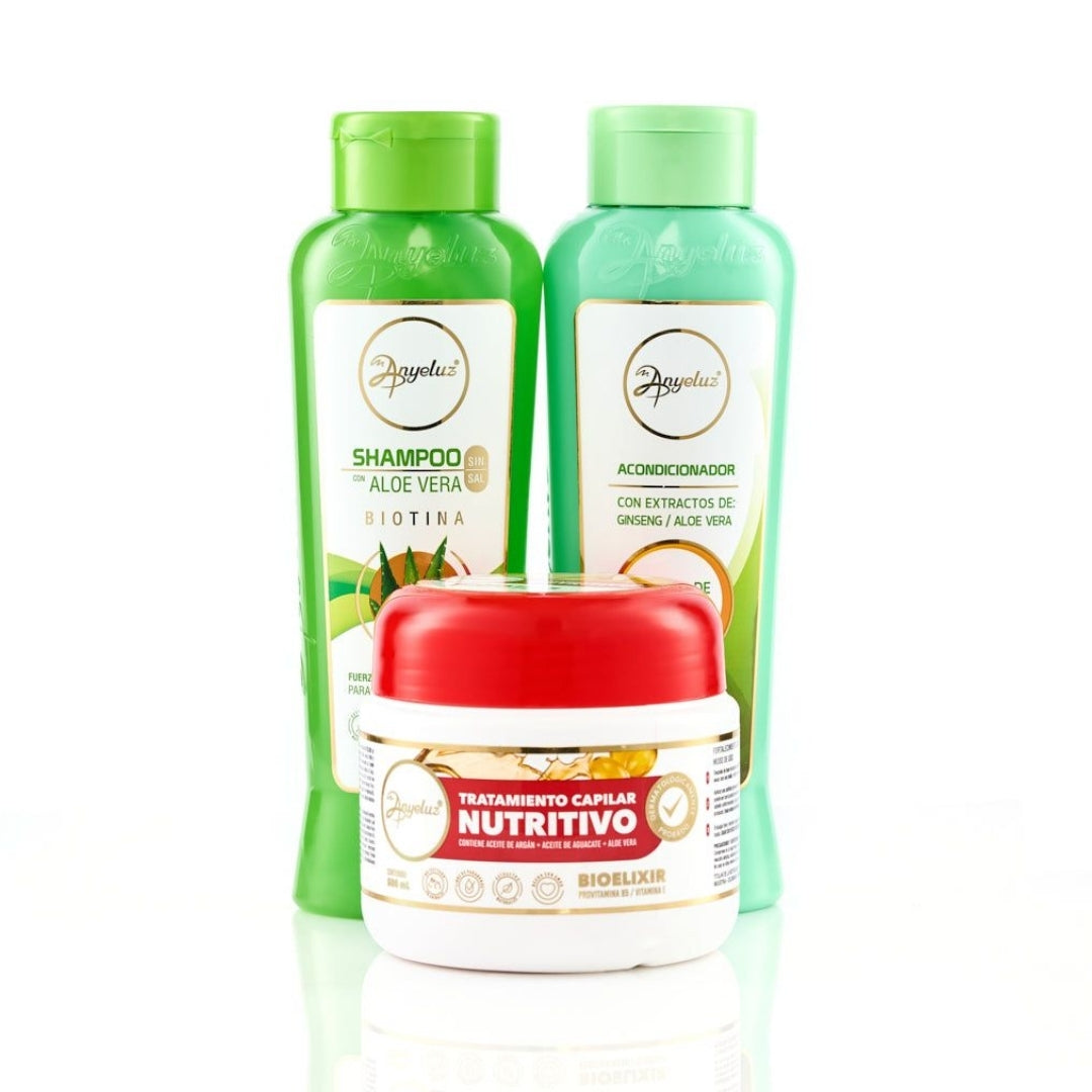 Kit Cabello Graso - Anyeluz