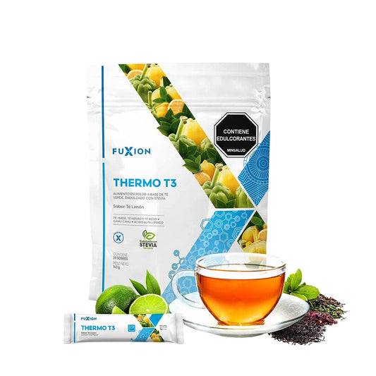 Thermo T3 Fuxion Quema Grasa, Adelgaza - 28 Sobres