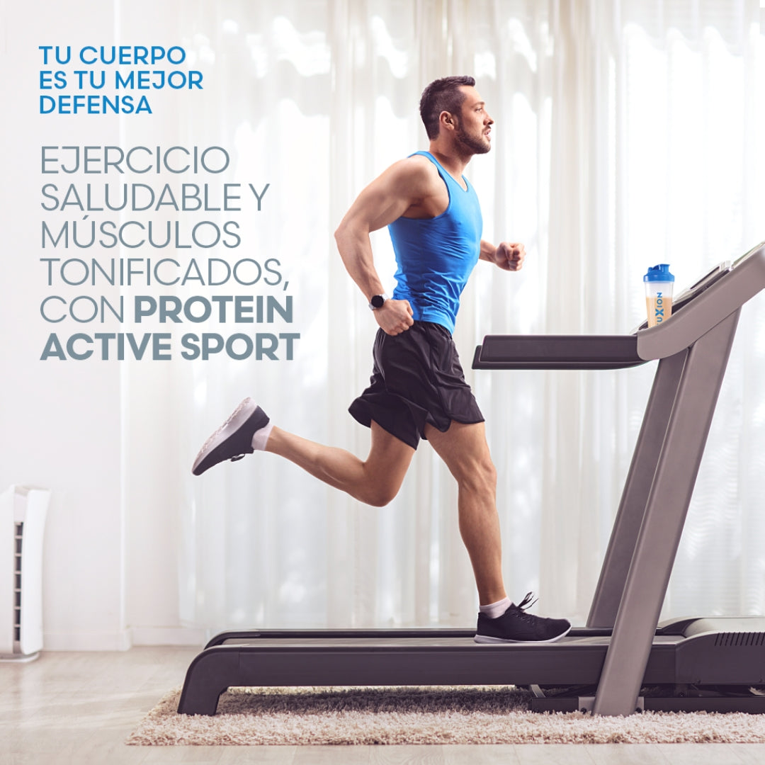 Proteína Activa Sport Fuxion Vegetal Aumenta Masa Muscular Magra - 14 Sobres
