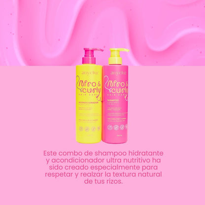 Duo Shampo y Acondicionador Afro y Curly - Anyeluz