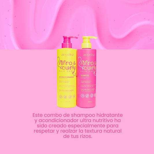 Duo Shampo y Acondicionador Afro y Curly - Anyeluz