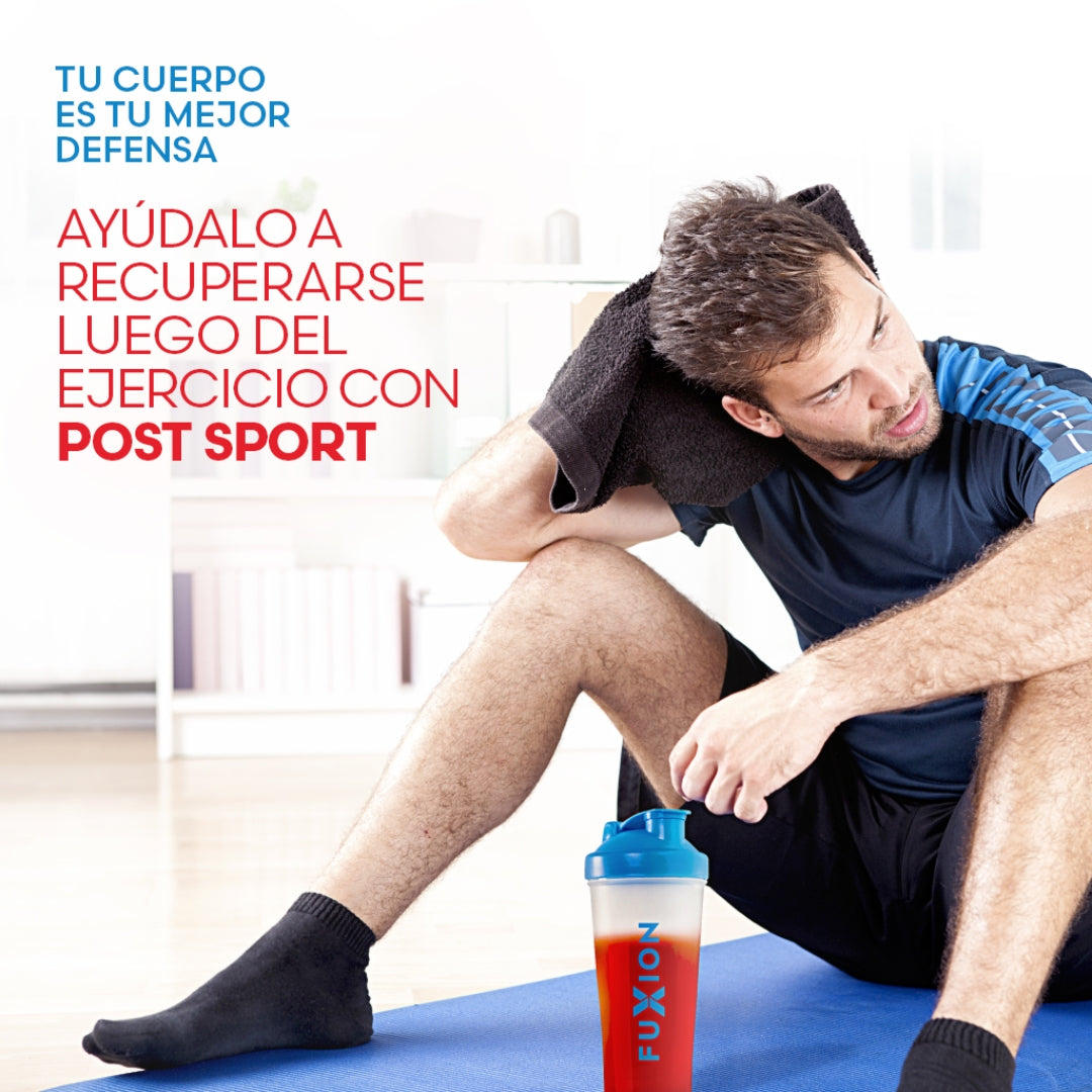 Post Sport Fuxion Para Recuperar Tus Músculos, Gym - 28 Sobres