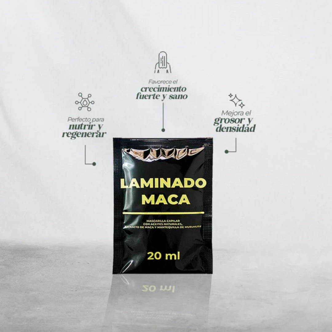 Sachet Laminado Maca 20 ML Regeneracion Capilar -  Productos Lz