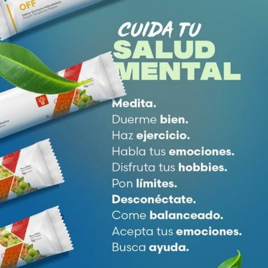 Off Fuxion Relajación y Calma Mental, Reduce Estrés, Duerme Mejor - 28 Sobres