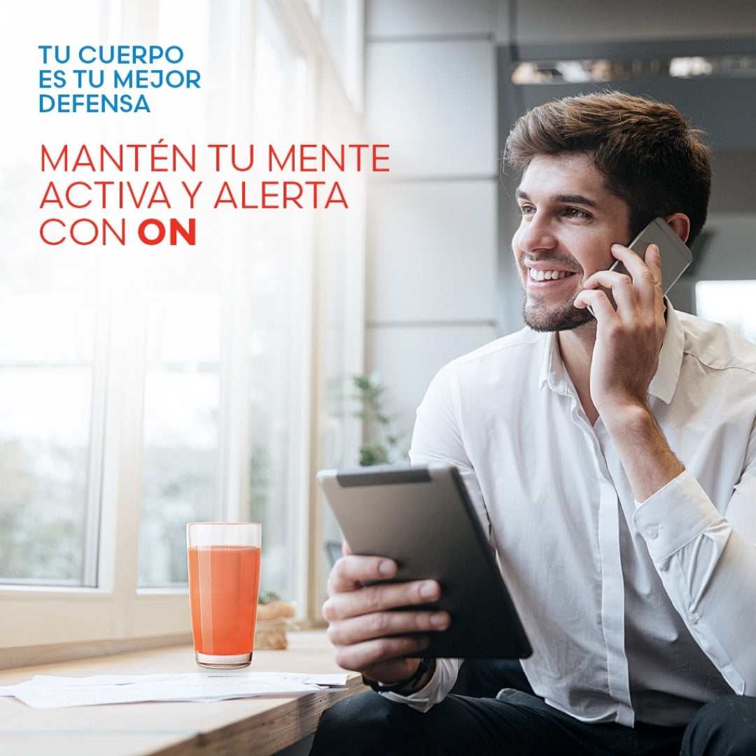 On Fuxion Mejora Concentración, Memoria Y Enfoque - 7 Sobres