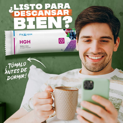 Hgh Fuxion Resveratrol Antienvejecimiento - 28 Sobres