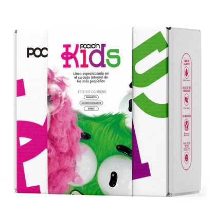 Kit Sin Enredos Cuidado Del Cabello Para Niños - Poción Kids