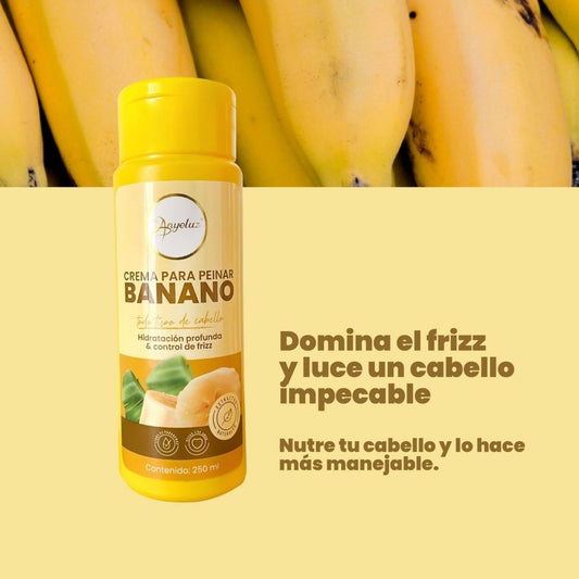 Crema para Peinar con Banano - Anyeluz