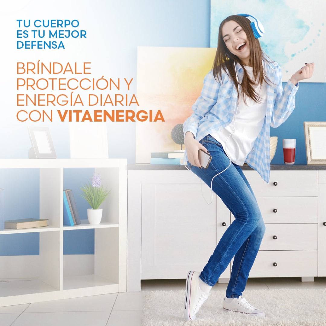 Vitaenergía Fuxion Multivitaminas, Aumenta La Energía - 30 Sobres
