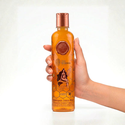 Shampoo Jalea Real, Nutrición, Fuerza y Brillo - Ritual Botánico
