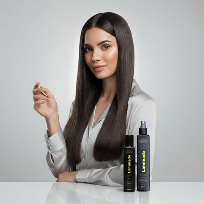 Kit Crema Alisadora Laminado + Perfume Termo protector 250Ml - Productos Lz
