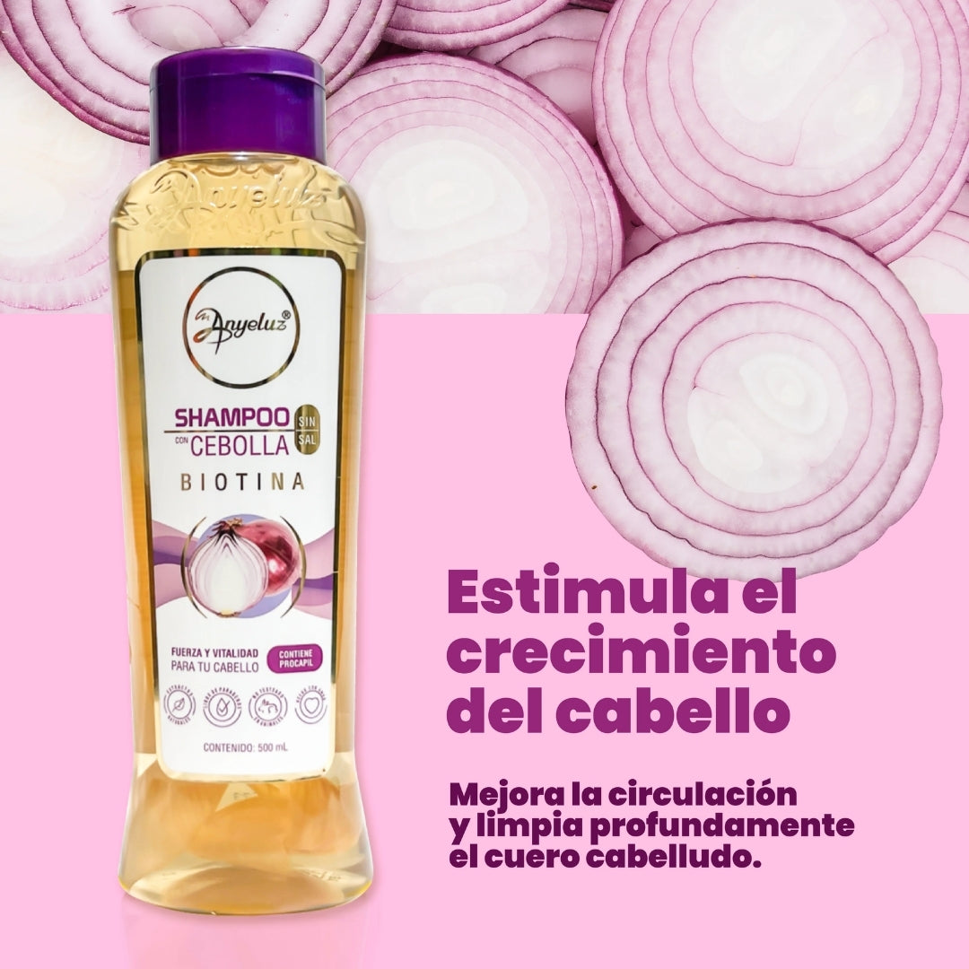 Shampoo Con Cebolla 100Ml - Anyeluz