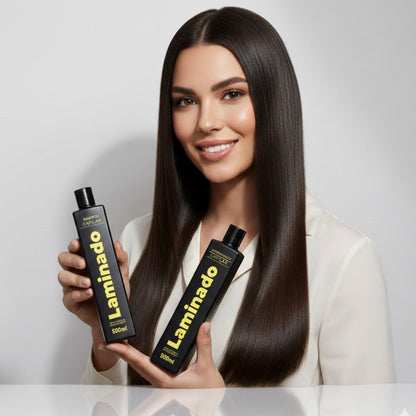 Kit Shampoo + Acondicionador Laminado 500ML - Productos Lz
