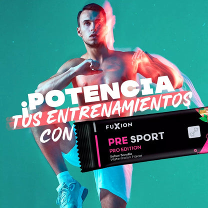 Pre Sport Fuxion Pre Entreno, Aumenta Energía Y Rendimiento Físico - 28 Sobres