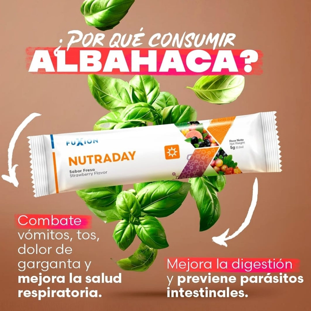Nutraday Fuxion Multivitamínas Para Niños y Adultos - 28 Sobres
