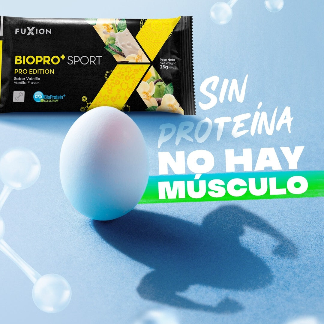 Proteína Biopro+ Sport Fuxion Aumenta Masa Muscular Magra - 14 Sobres