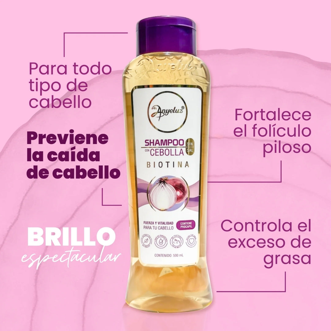 Shampoo Con Cebolla 100Ml - Anyeluz