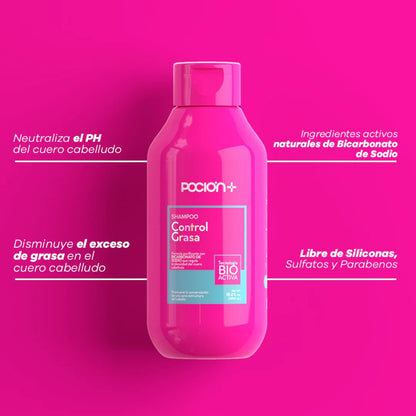 Shampoo Control Grasa - Poción+