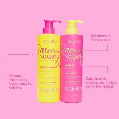 Duo Shampo y Acondicionador Afro y Curly - Anyeluz