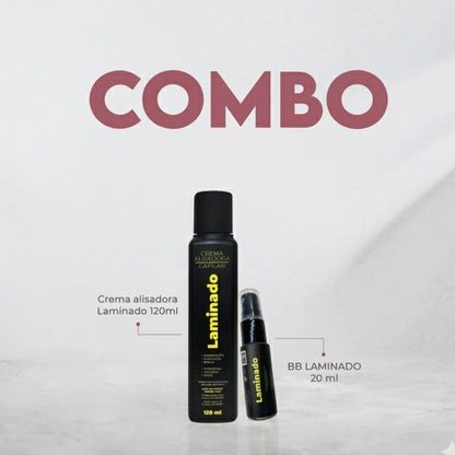 Kit Crema Alisadora Laminado + Perfume Termo protector 20Ml - Productos Lz