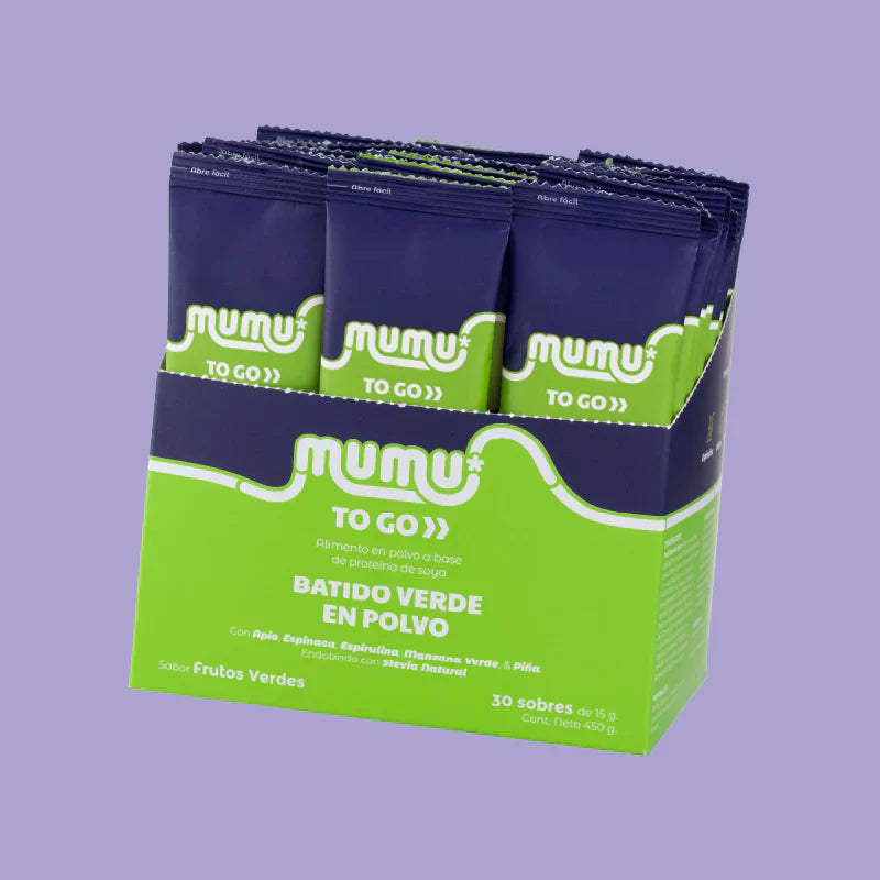 Mumu To Go – Batido Verde En Polvo