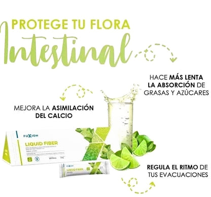 Liquid Fiber Fuxion Fibra - 28 Sobres