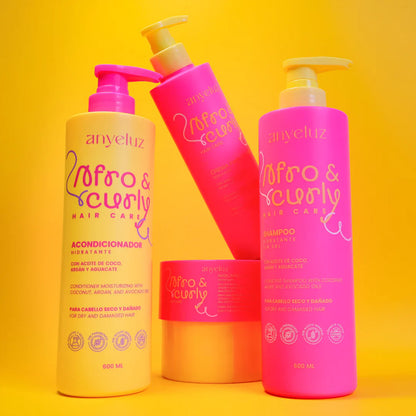 Acondicionador Hidratante Para Rizos Afro & Curly - Anyeluz